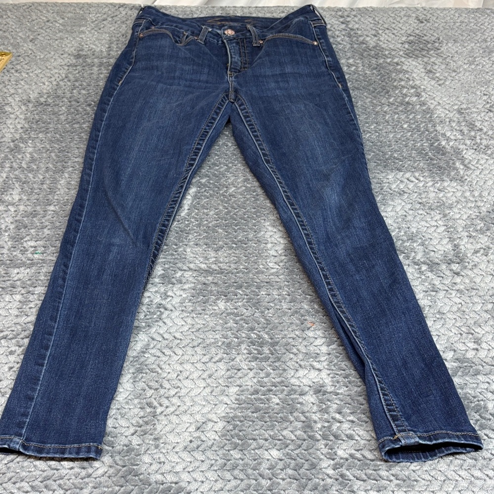 Seven Women's Dark Blue Stretch Denim Jeans